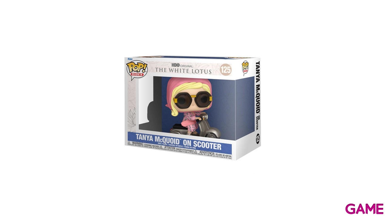 Figura Pop Ride White Lotus Tanya on Scooter-1
