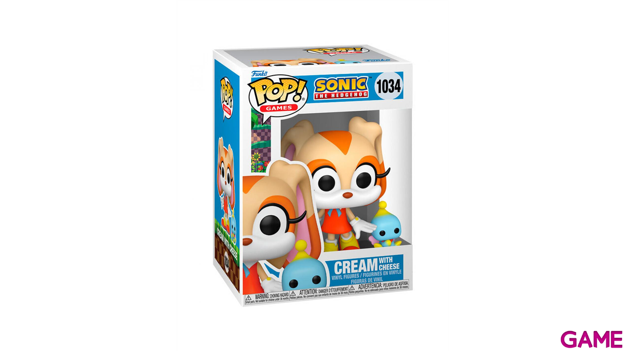 Figura Pop Buddy: Sonic the Hedgehog Cream con Cheese-0