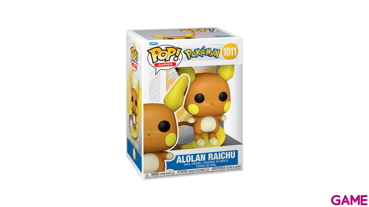 Figura Pop  POP Games: Pokemon- Raichu(Alolan)(EMEA)-0