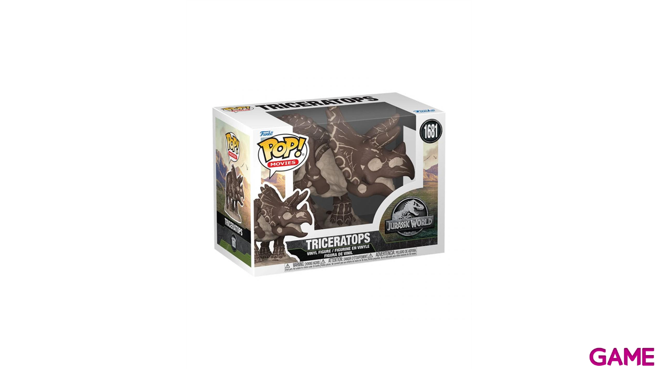 Figura Pop  POP Movies: Jurassic Park Fossil Triceratops-0