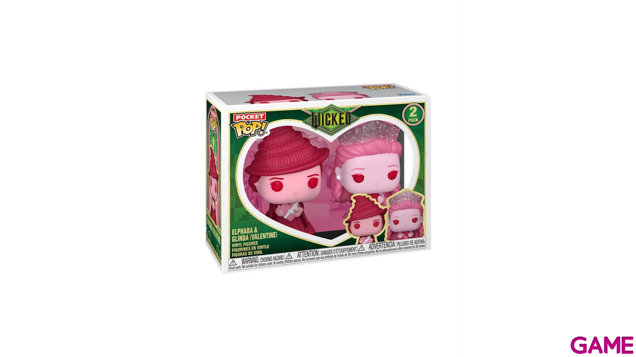 Pack Figuras Pop Pocket POP: Valentines 2pk- WKD-0