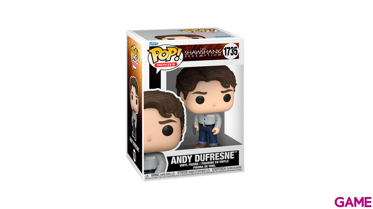 Figura Pop  POP Movies: SR- Andy Dufresne-0