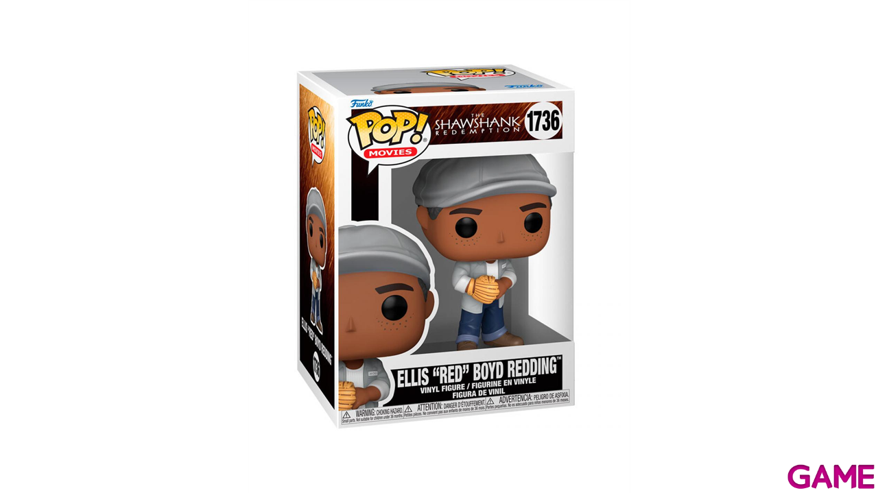 Figura Pop  POP Movies: SR- Ellis ´Red´ Boyd Redding-0