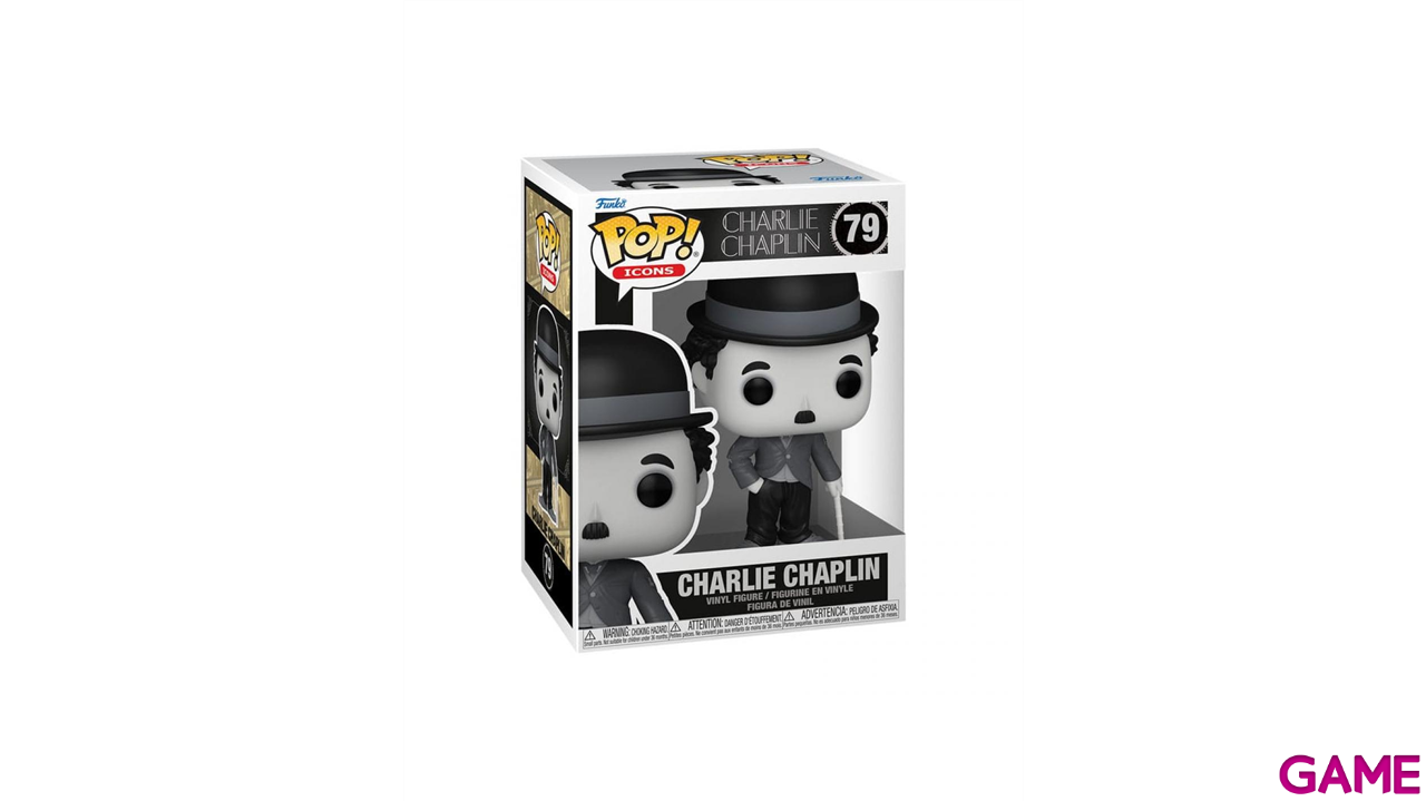Figura Pop  POP Icons: Charlie Chaplin-0