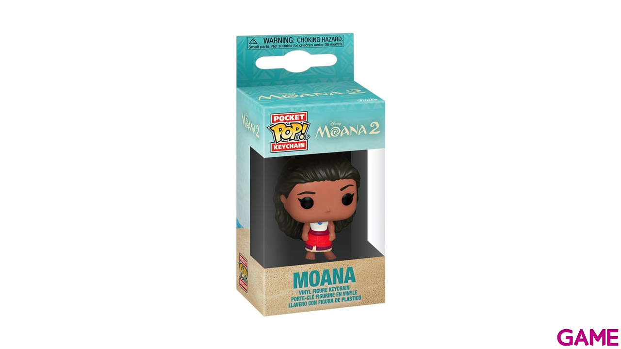 Llavero POP Keychain: Vaiana 2: Vaiana con Falda Roja-0