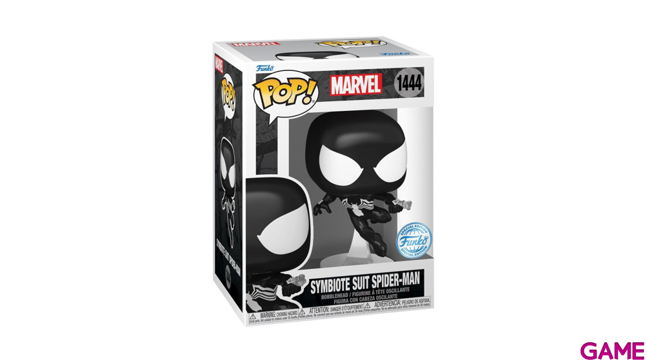 Figura Pop  POP Marvel: SP Comics-  Symbiote Spider-Man-1