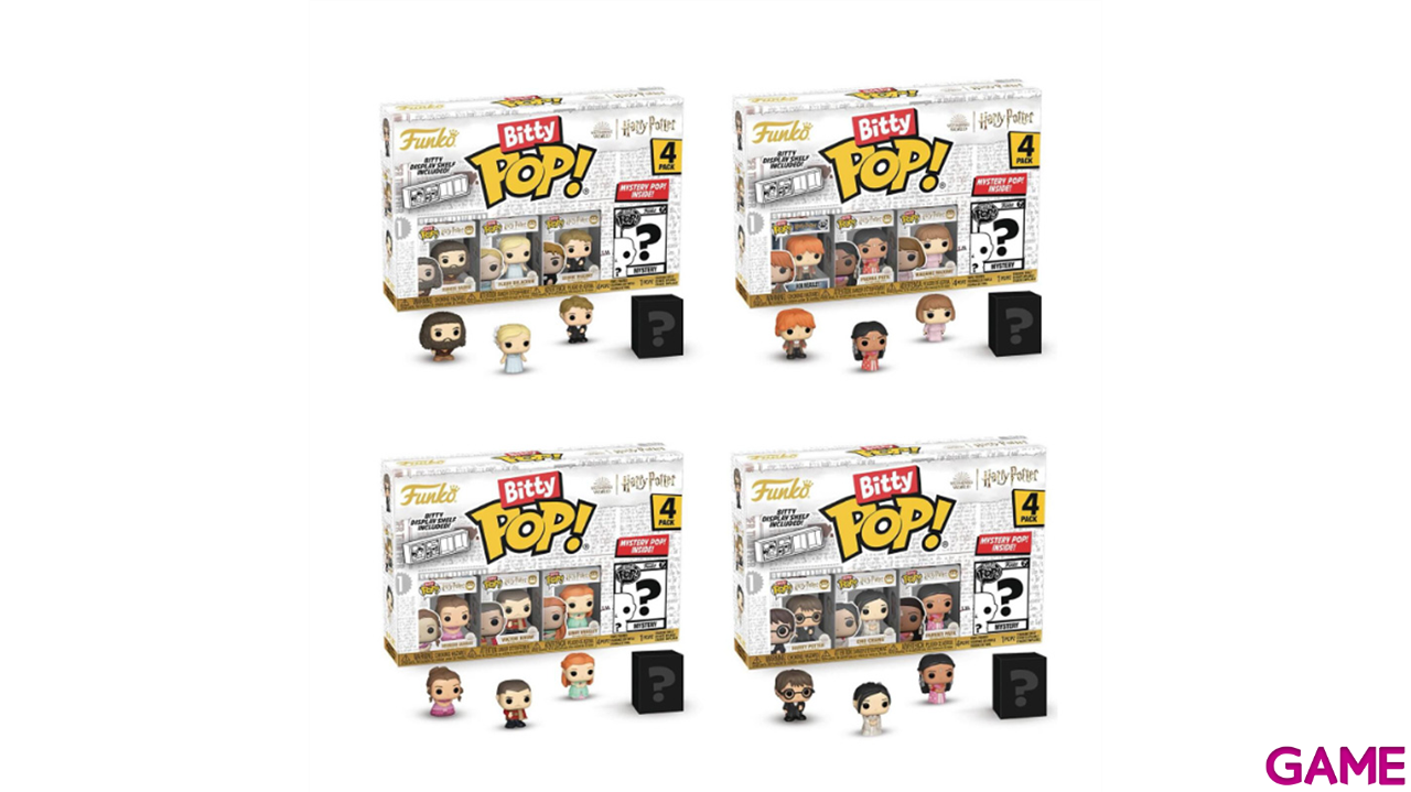 Bitty POP Pack 4 Figuras Harry Potter-0