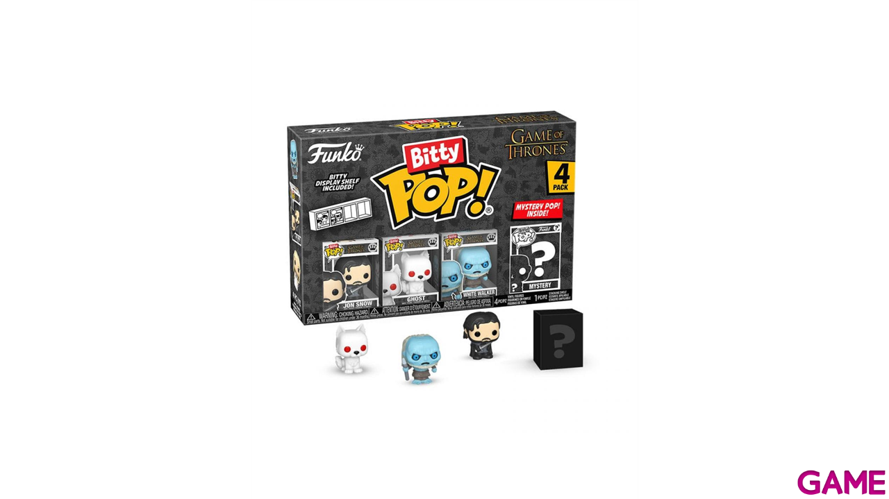 Bitty Pop Pack 4 Figuras Juego de Tronos Jon Snow-0