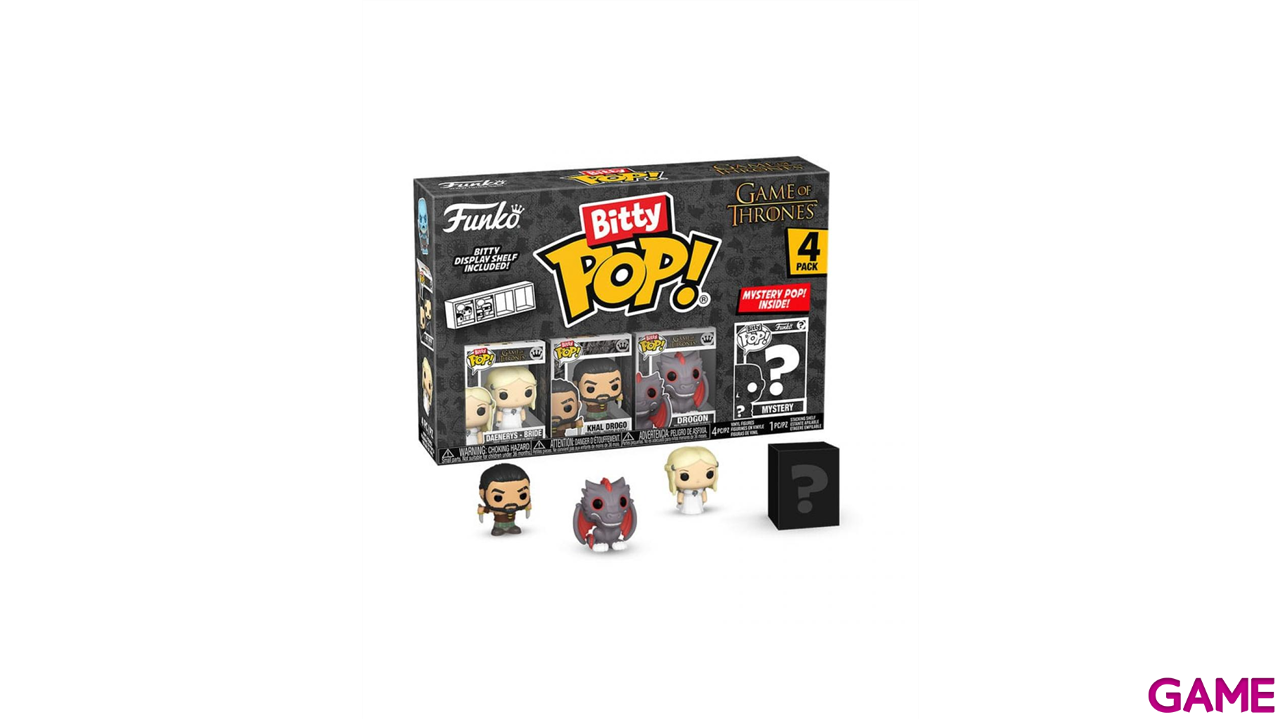 Bitty Pop Pack 4 Figuras Juego de Tronos Khaleesi-0