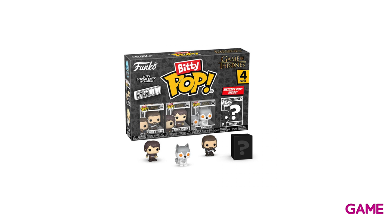 Bitty Pop Pack 4 Figuras Juego de Tronos Ned Stark-1
