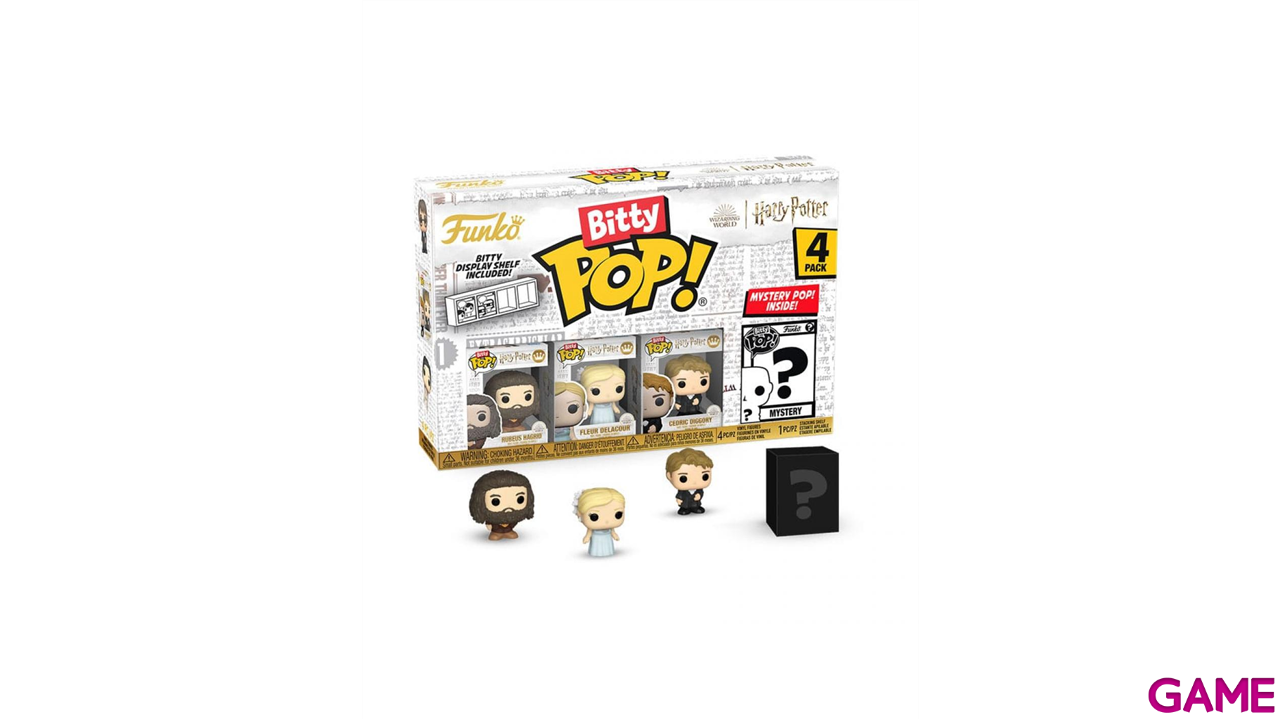 Bitty POP Pack 4 Figuras Harry Potter Hagrid-0
