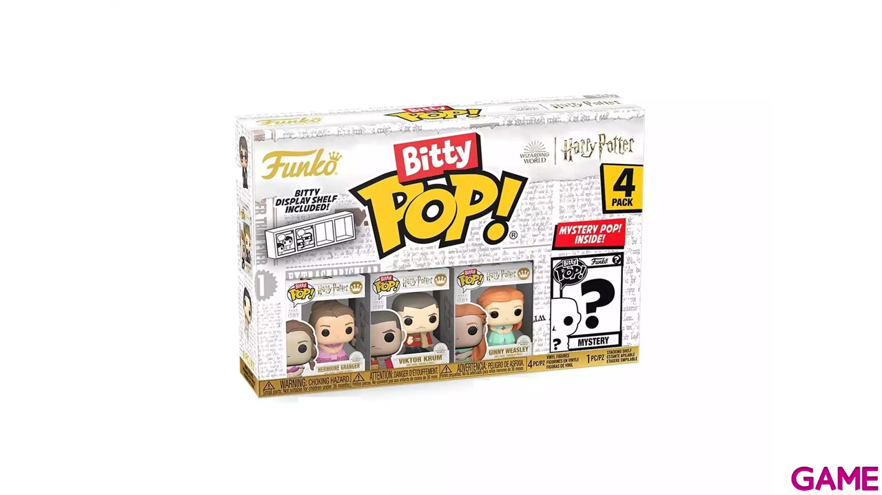 Bitty POP Pack 4 Figuras Harry Potter Hermione Granger-0