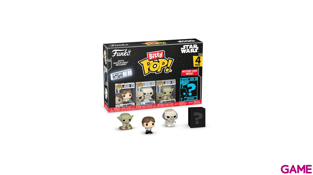 Bitty POP Pack 4 Figuras Star Wars Han-2