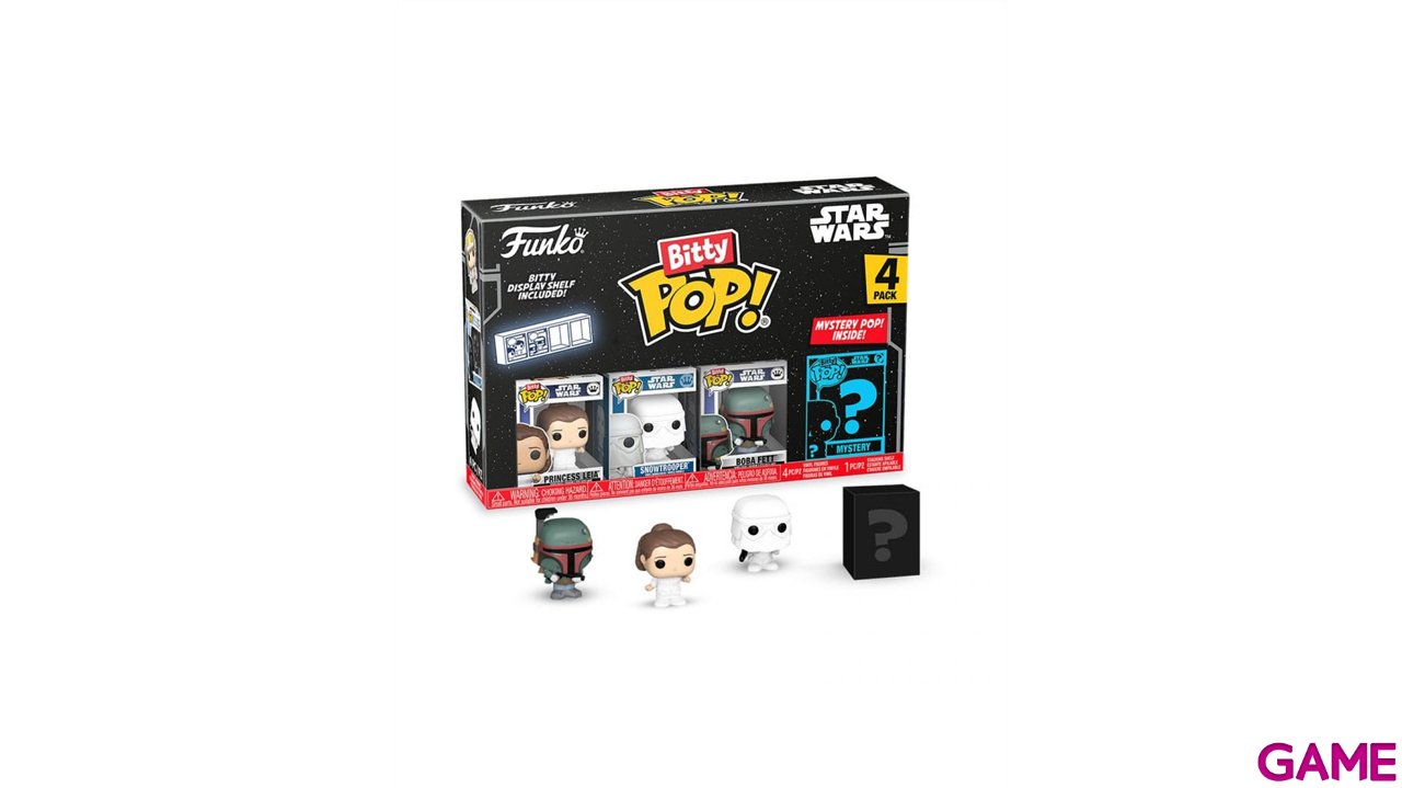 Bitty POP Pack 4 Figuras Star Wars Leia-1