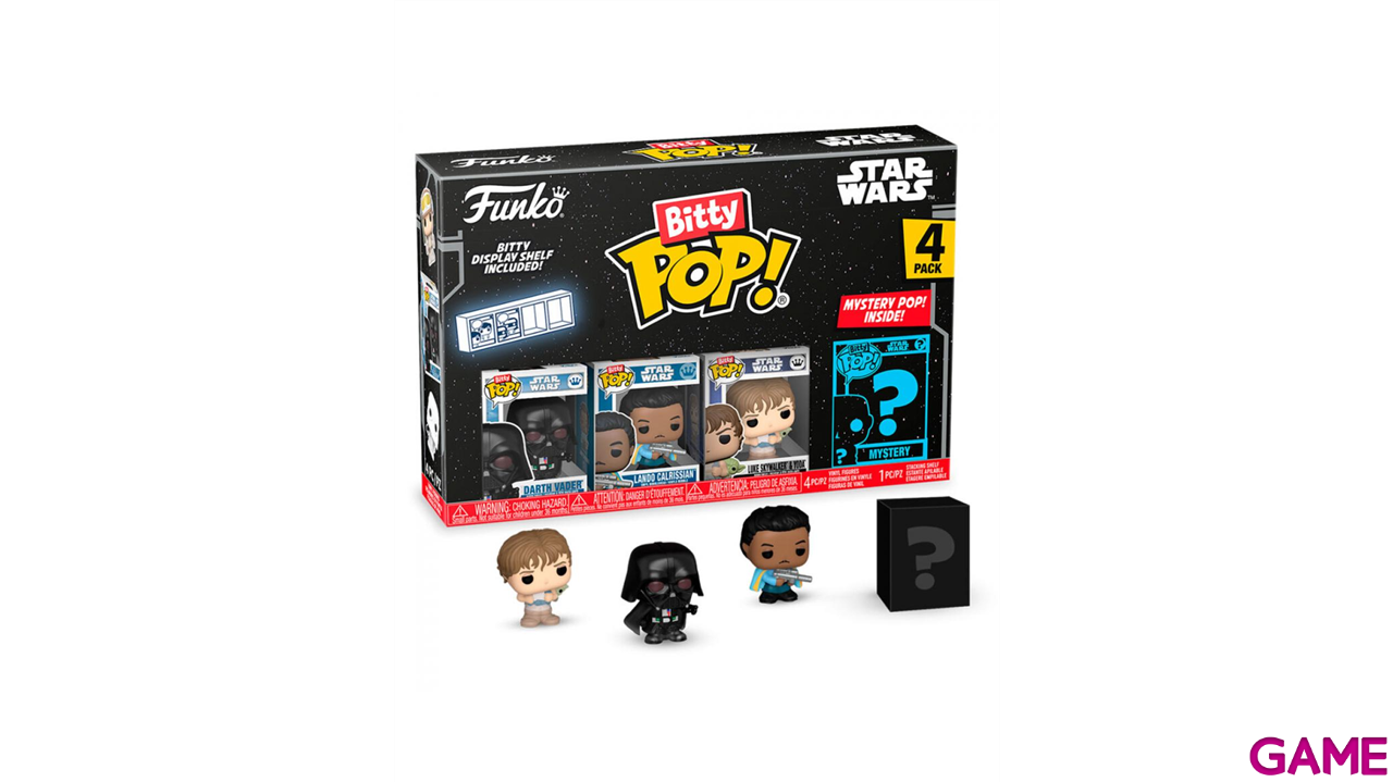 Bitty POP Pack 4 Figuras Star Wars Darth Vader-0