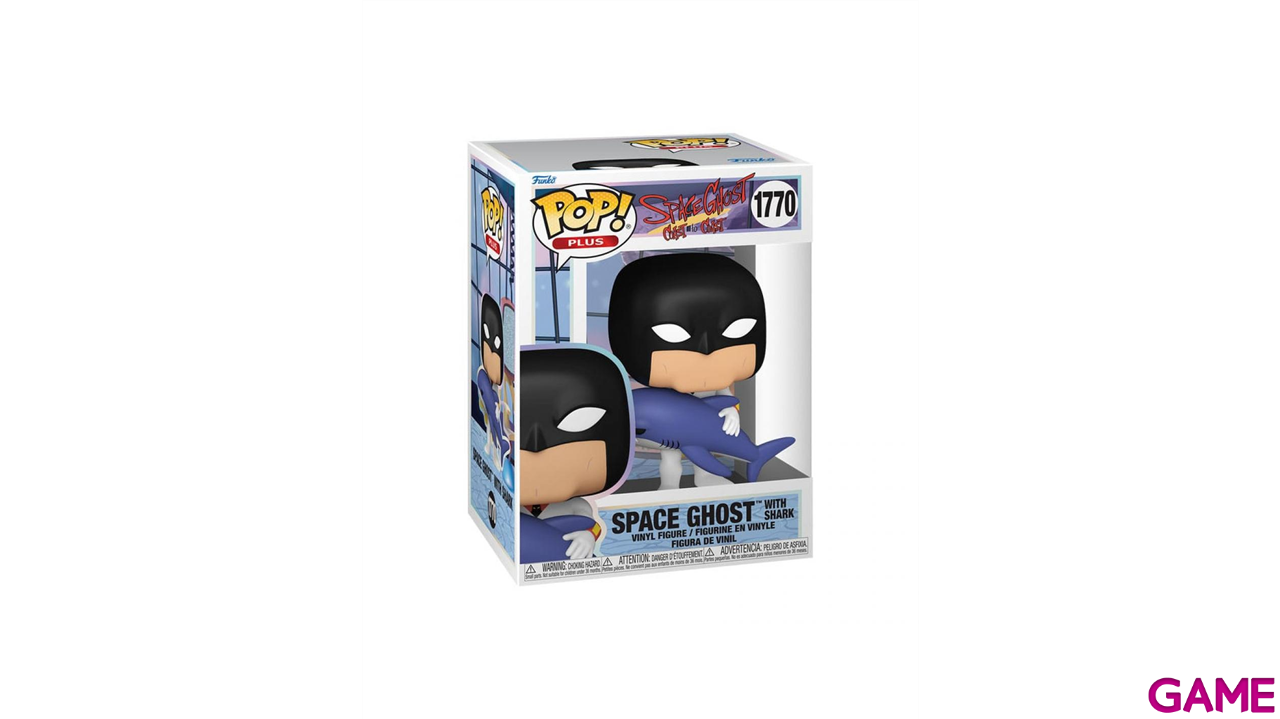 Figura POP Plus: Space Ghost Coast to Coast: Space Ghost with Shark-0