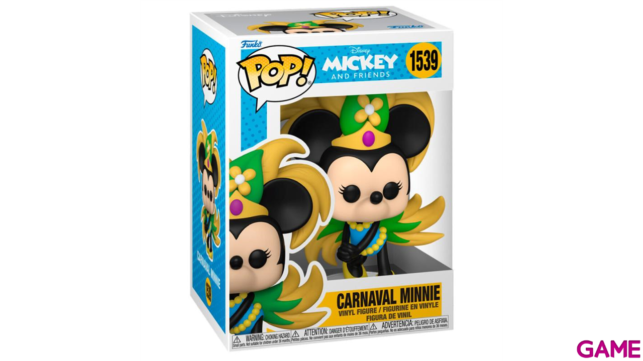 Figura Funko POP Disney: MAtW- Carnaval Minnie-1