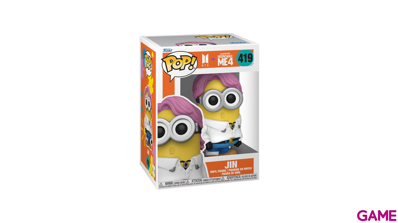 Figura Pop  POP Rocks: Minions x BTS - Jin-0