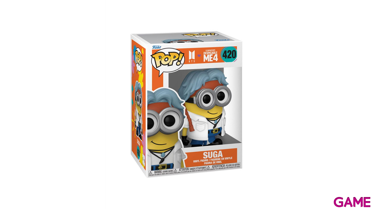 Figura Pop  POP Rocks: Minions x BTS - SUGA-1