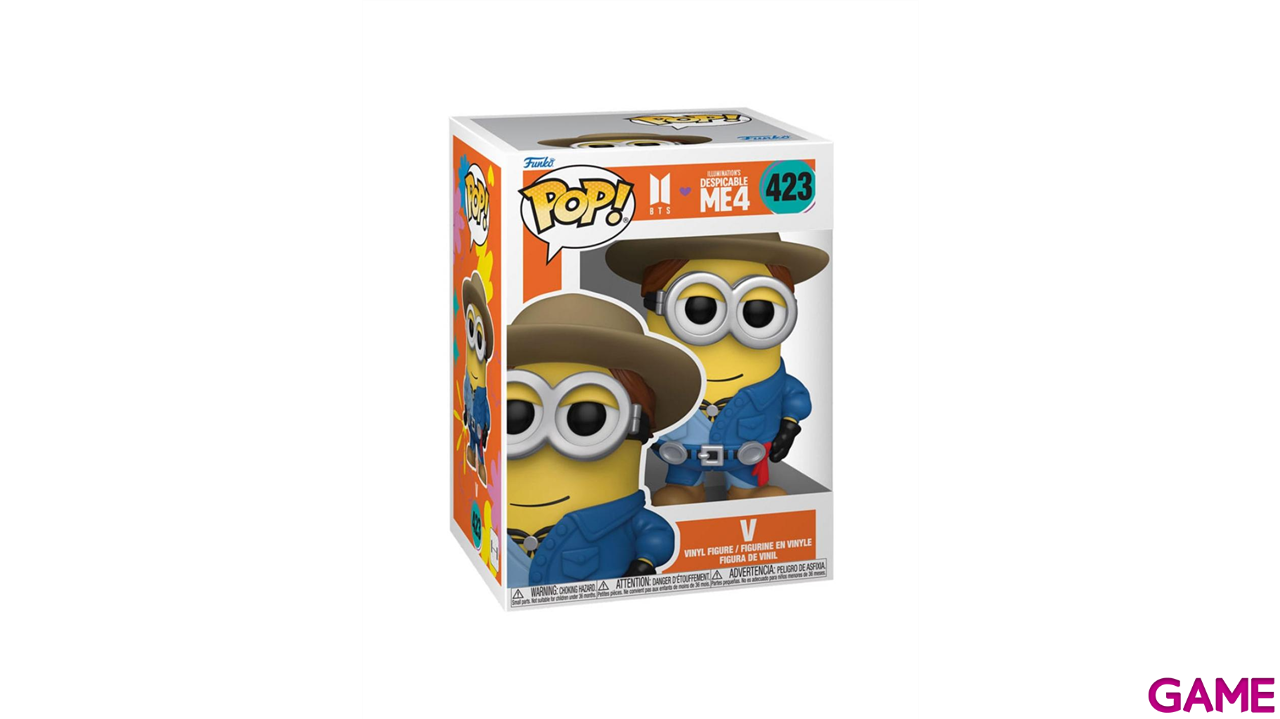 Figura Pop POP Rocks: Minions x BTS - V-0
