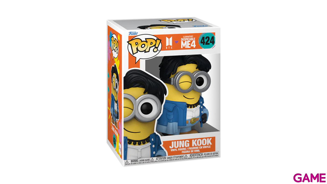 Figura Pop  POP Rocks: Minions x BTS - Jung Kook-1