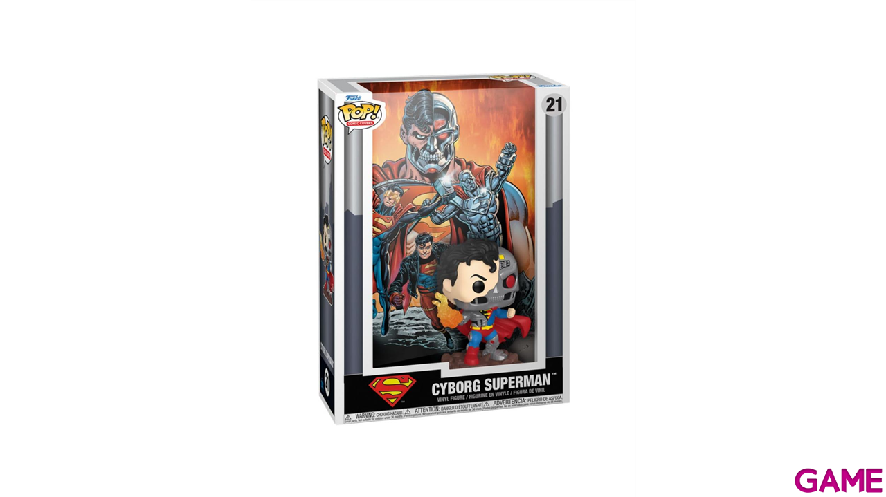 Figura POP Comic Cover POP Comic Cover: DC- Cyborg Superman-1