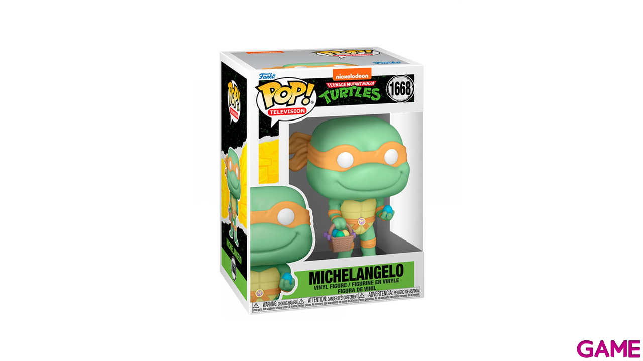 Figura POP: Teenage Mutant Ninja Turtles Easter Michelangelo-1