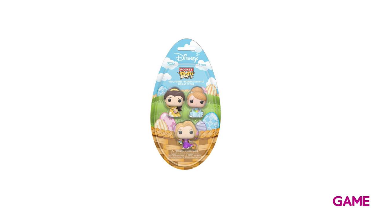 Pocket POP 3 Pack Easter Egg Disney Princess-1