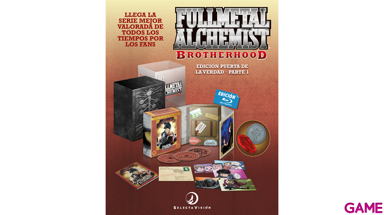 Fullmetal Alchemist Brotherhood Vol. 1-0