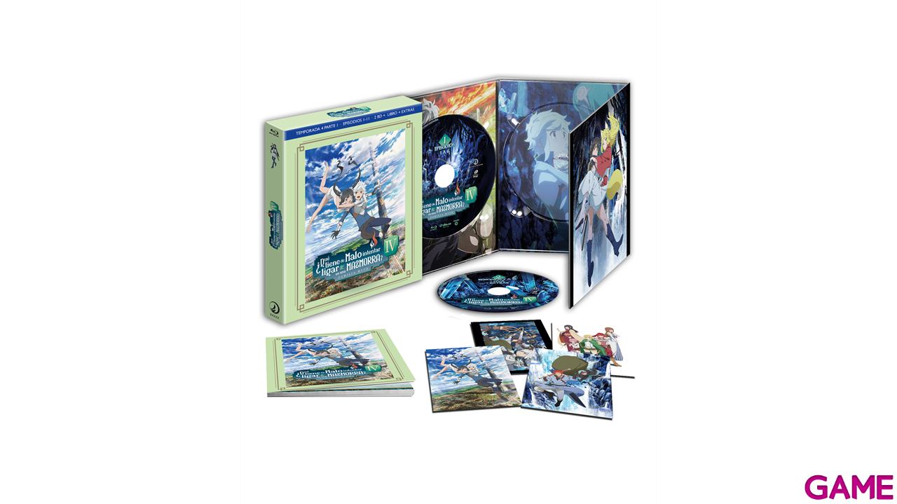 Qué Tiene de Malo Intentar Ligar en una Mazmorra Danmachi Tem. 4 Parte 1-2