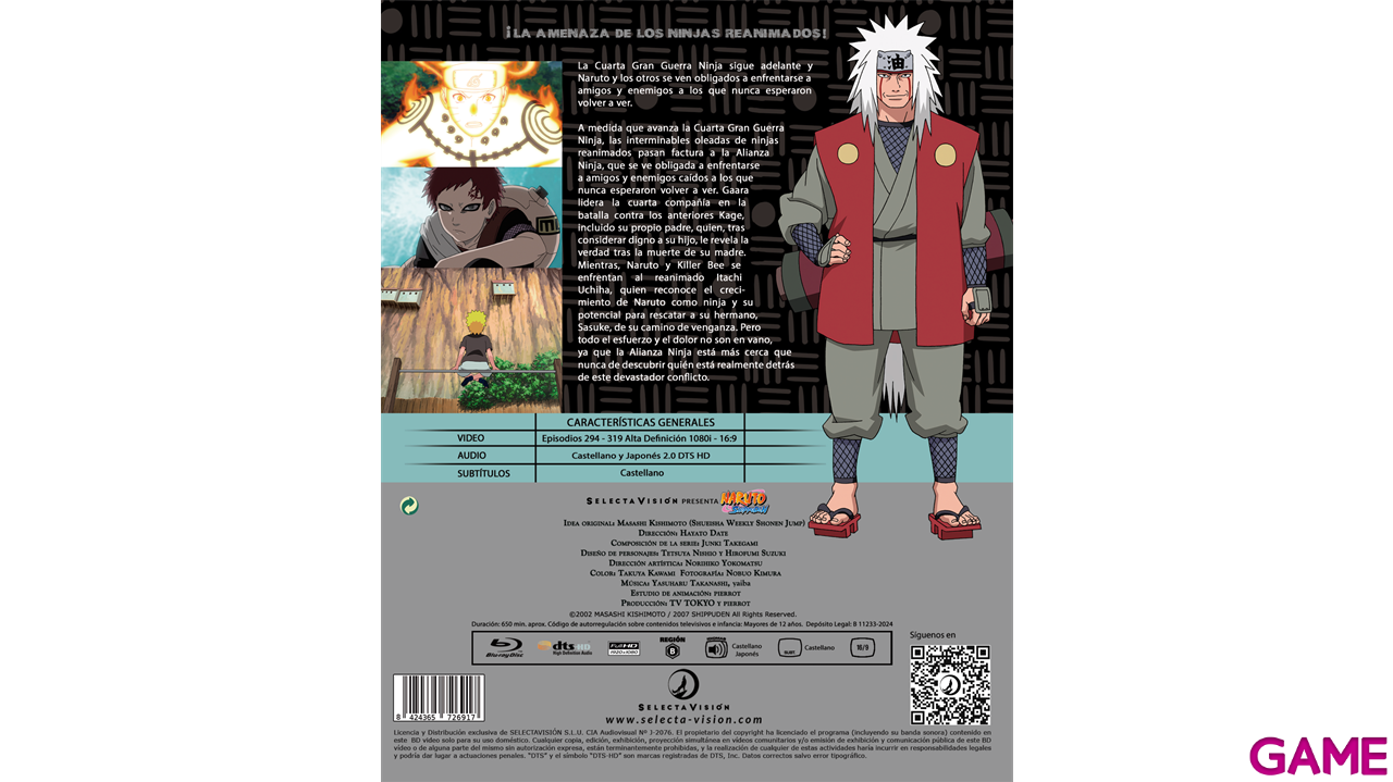 Naruto Shippuden Box 12 Episodios 294 a 319-3