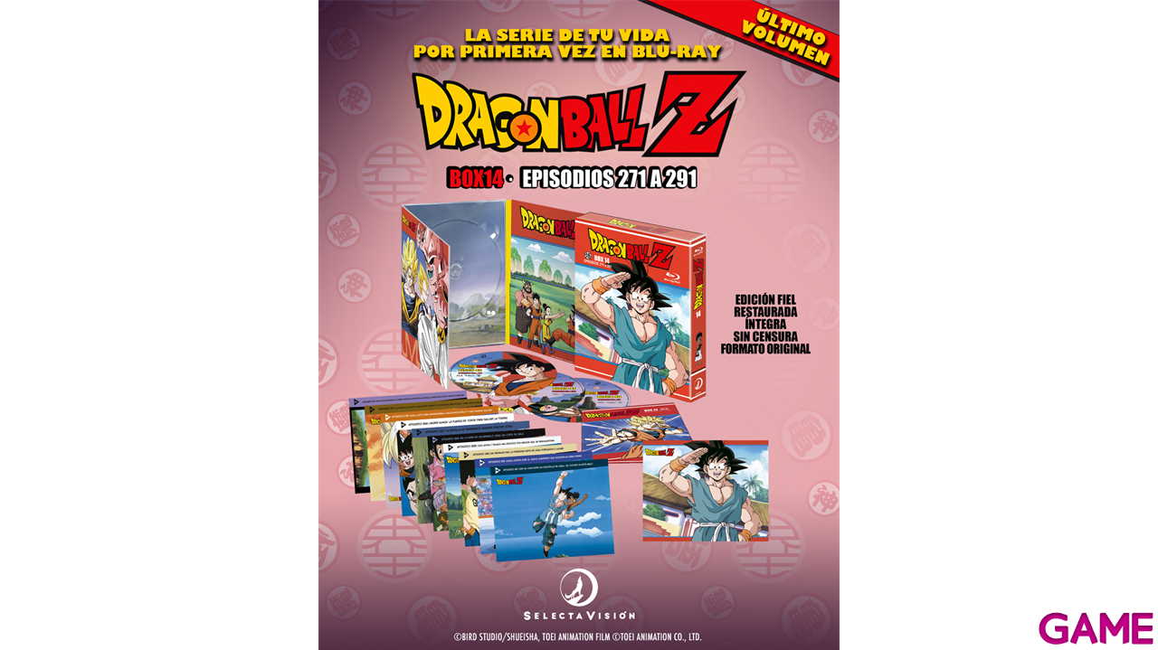 Dragon Ball Z - Bluray BOX 14 - Episodios 271 a 291-1