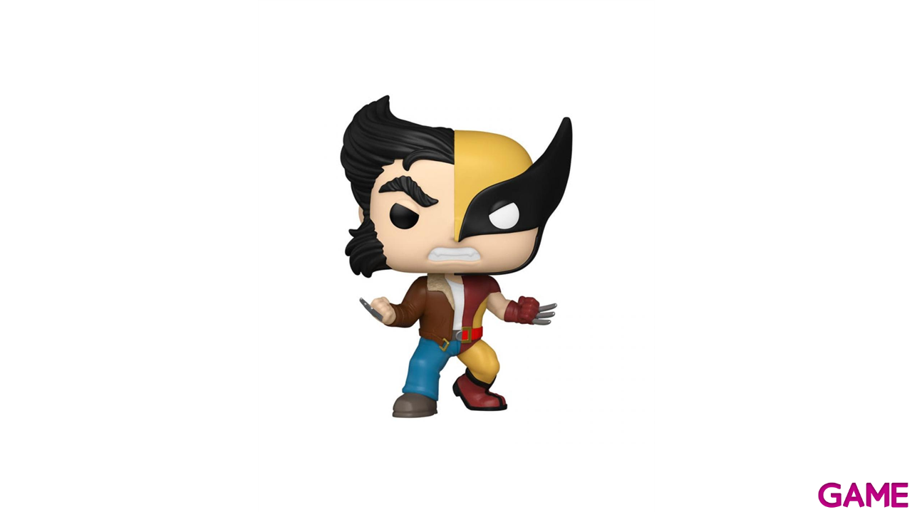 Figura Pop Marvel Comic: Split Wolverine/Logan?-0