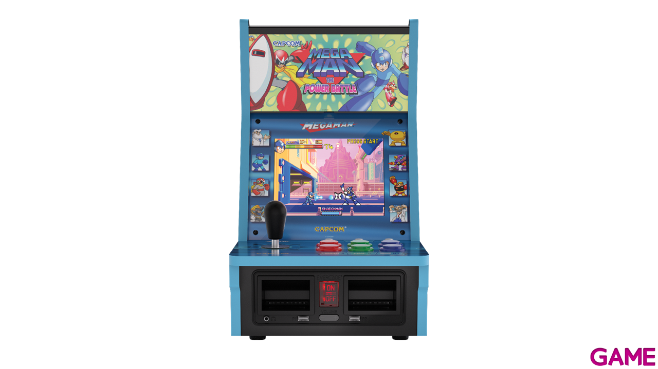 Evercade Alpha Mega Man Bartop Arcade-2