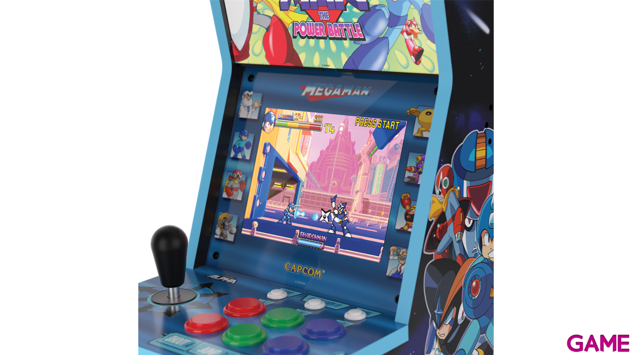 Evercade Alpha Mega Man Bartop Arcade-7