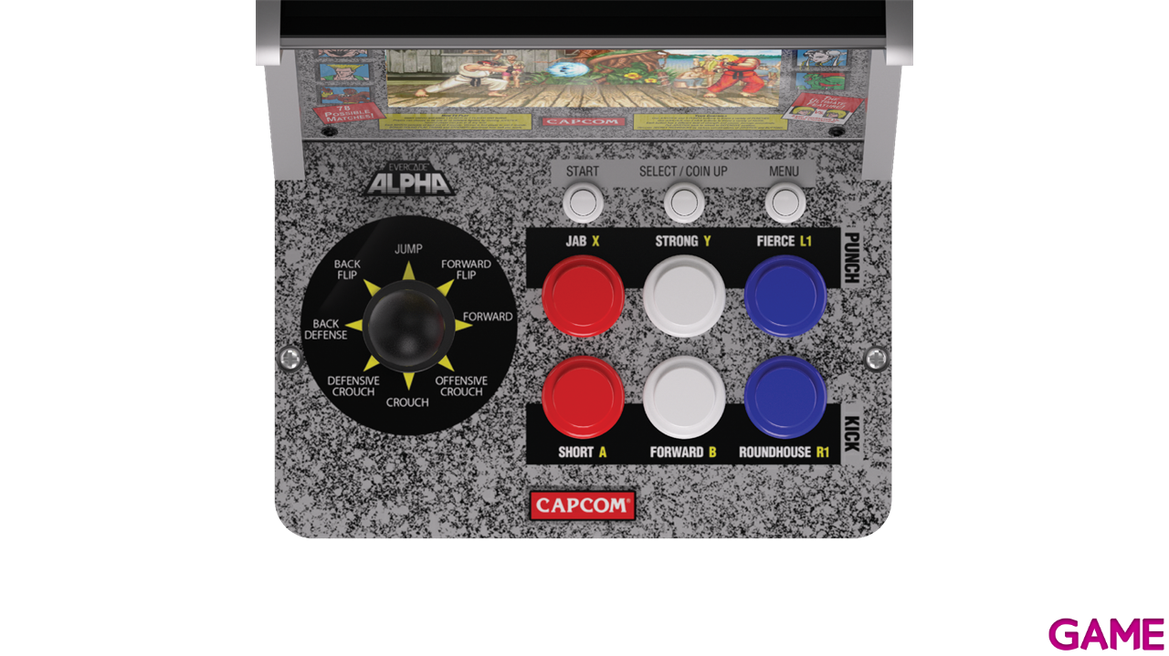 Evercade Alpha Street Fighter Bartop Arcade-5