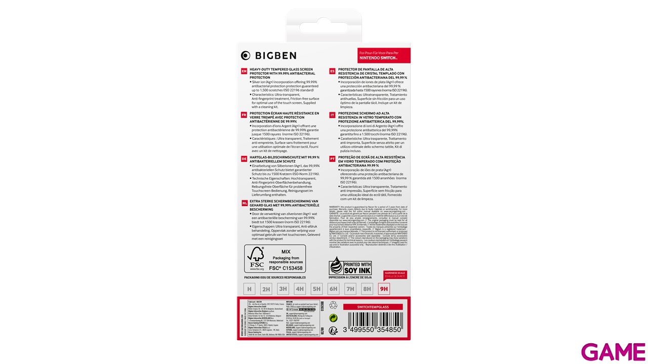 Protector de Pantalla Switch Bigben-1