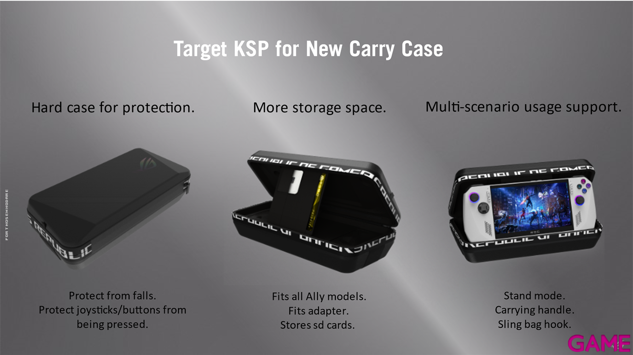 ROG Ally X Premium Travel Case - Funda-0