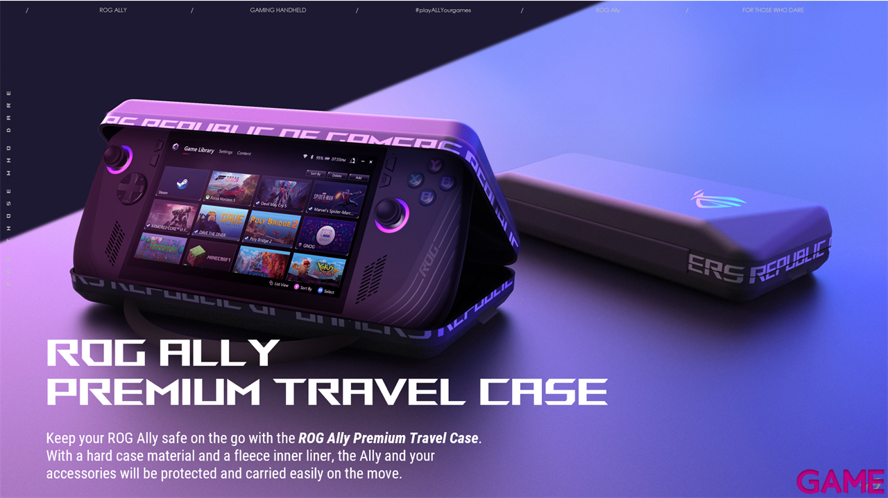 ROG Ally X Premium Travel Case - Funda-1