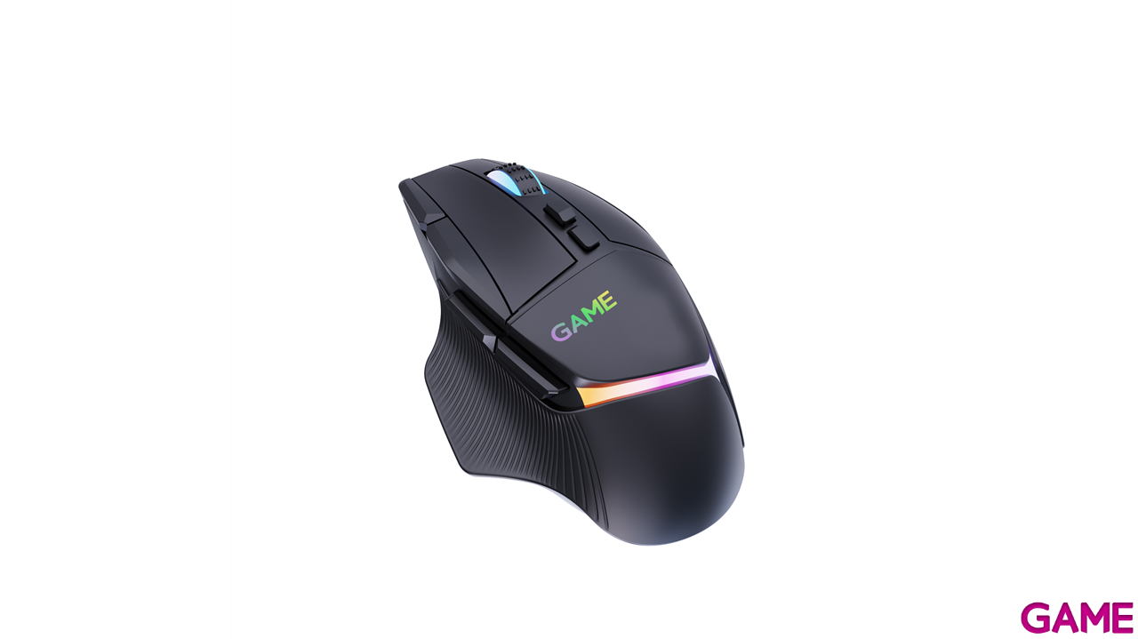 GAME MX-W5 Ratón Inalámbrico Gaming RGB BT+2,4Ghz+USB-1