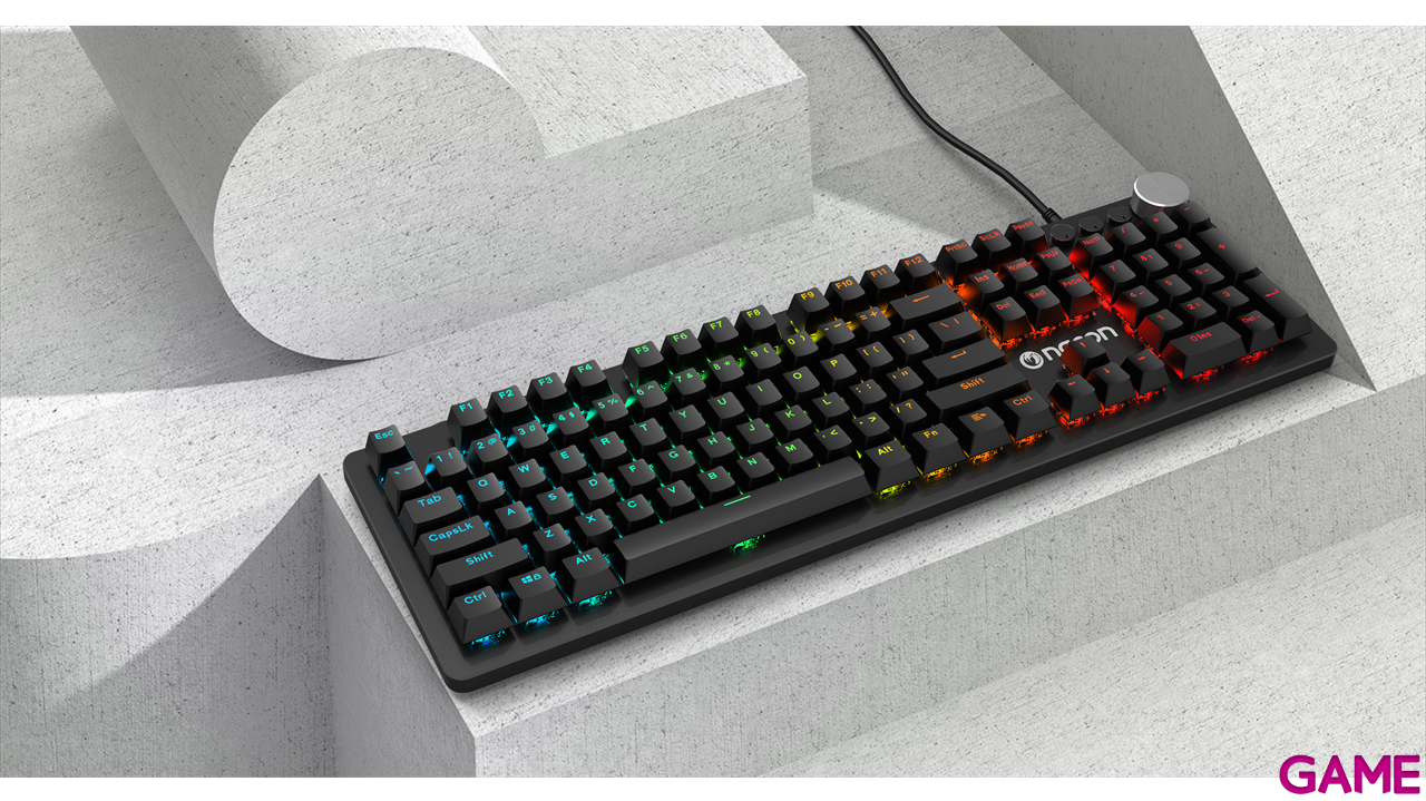 Nacon CL-520 negro PC Spanish Layout - Teclado Gaming-0