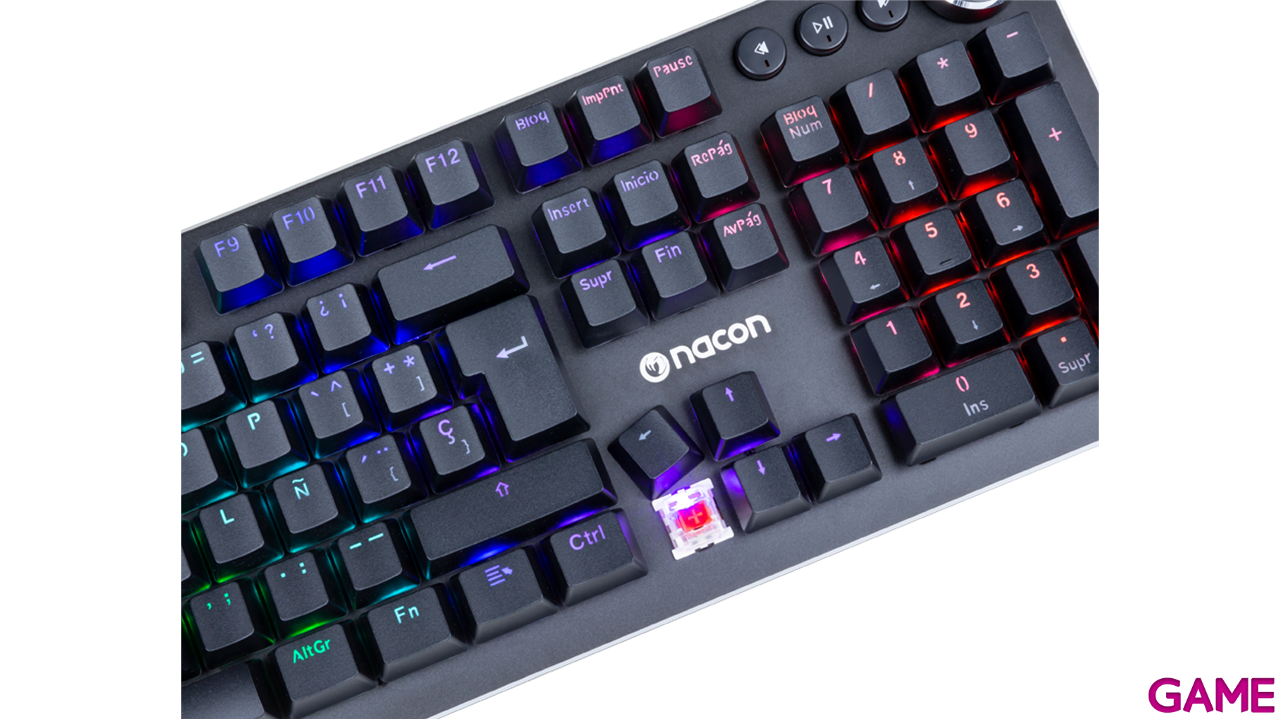 Nacon CL-520 negro PC Spanish Layout - Teclado Gaming-1