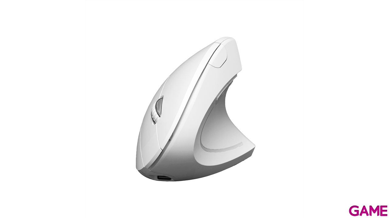 Subblim Glide Vertical Ergo Dual Wireless con bateria blanco - Raton-2