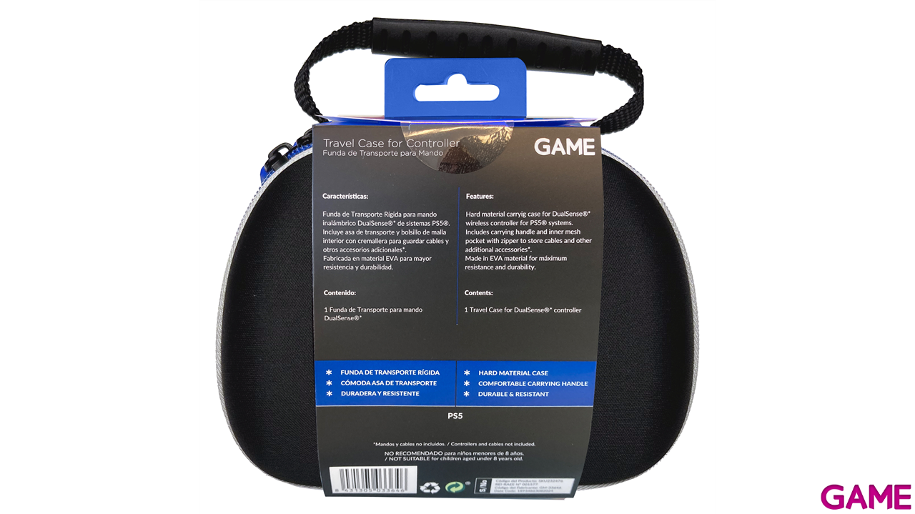 GAME GM33646 Bolsa de transporte para Mando DualSense-1