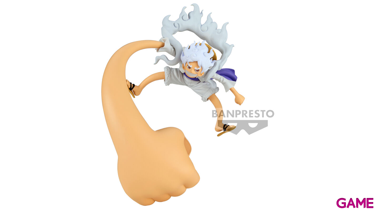 Figura Banpresto One Piece Fl Monkey.D.Luffy-Gear5-Vol.4-0
