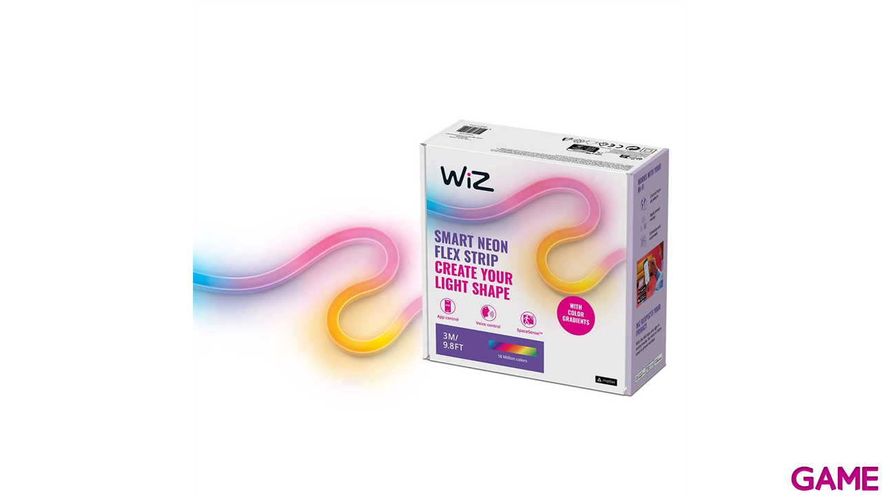 WiZ - Tira inteligente de Neón 3m-0