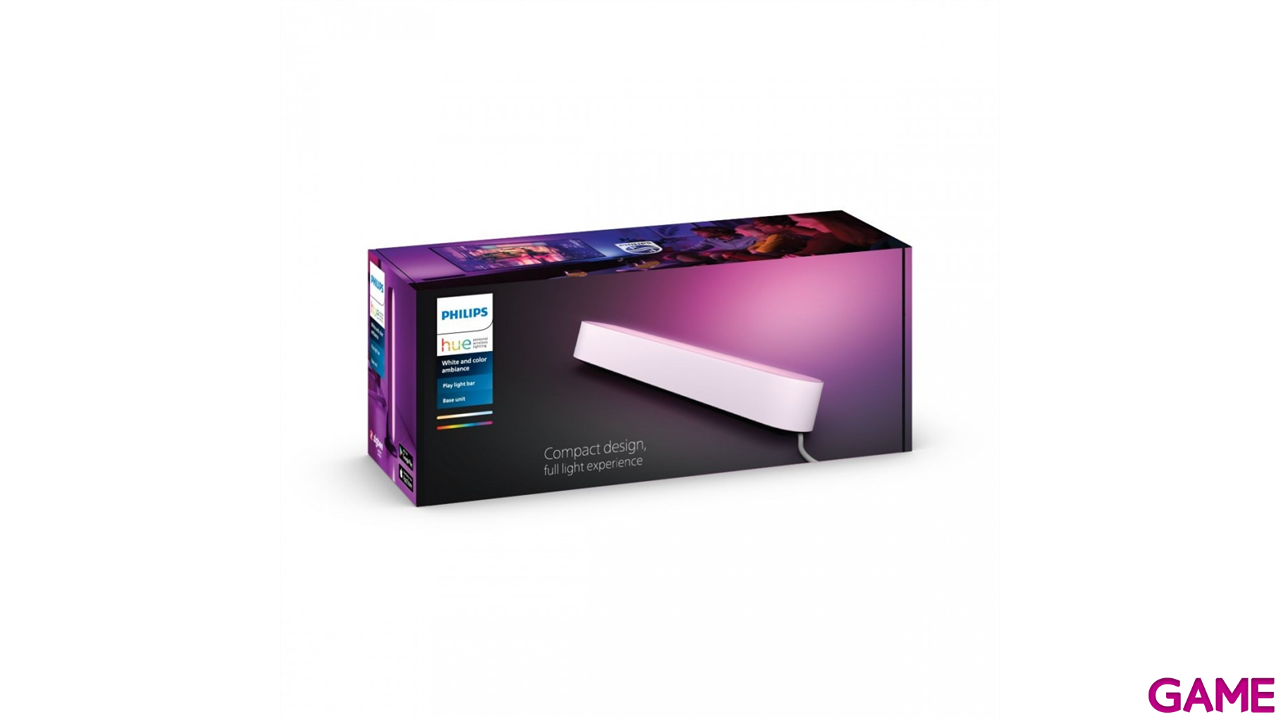Philips Hue - Barra de Luz Hue Play RGB Blanco-0