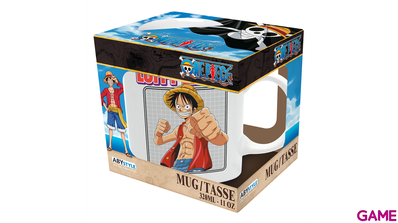 Taza One Piece Luffy Gear 1st  320ml-1
