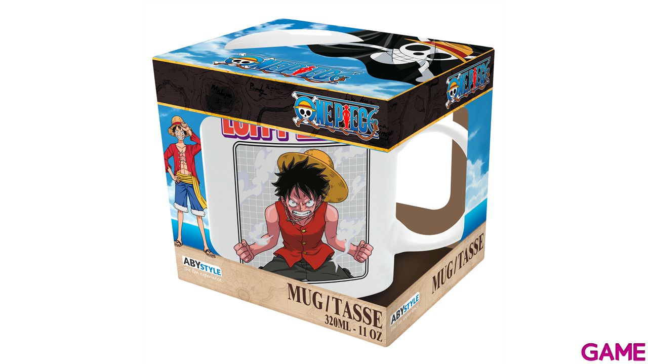 Taza One Piece Luffy Gear 2nd  320ml-0