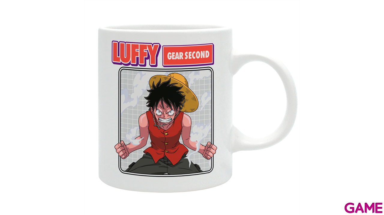 Taza One Piece Luffy Gear 2nd  320ml-1